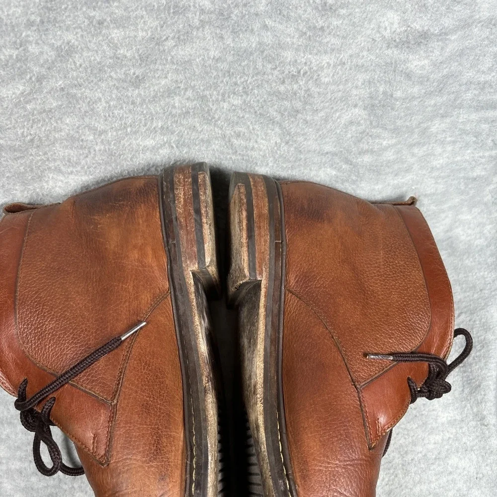 Cole Haan Chukka Men's 13 Brown Leather Goodyear‎ Welt GYW Stacked Heel C24531
